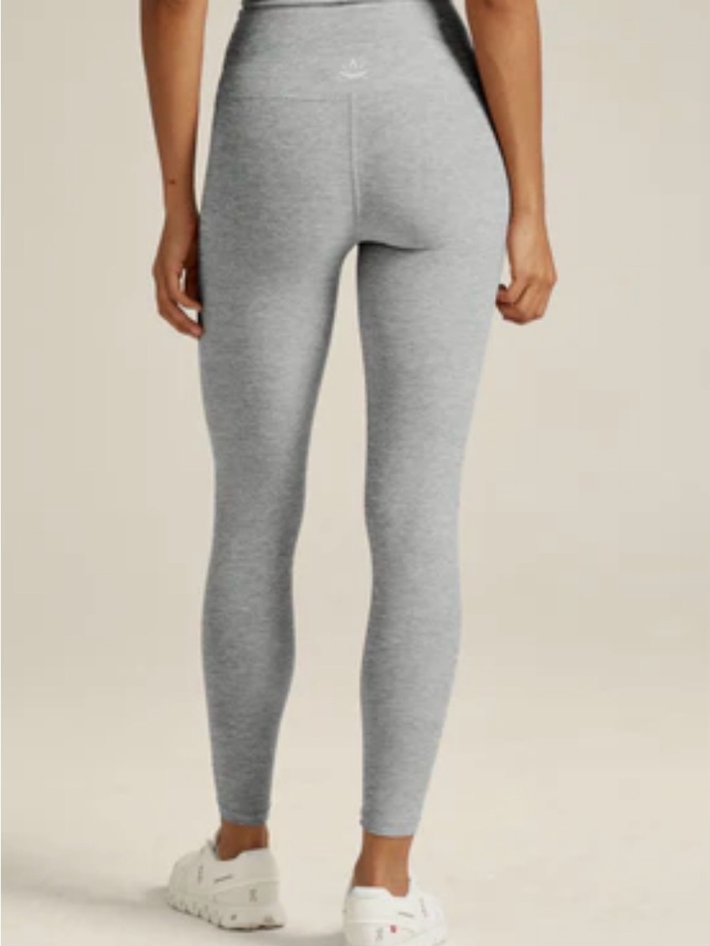 Beyond Yoga Spacedye™ Caught In The Midi High Waisted Legging Small Silver Mist